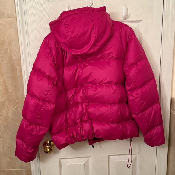 Marmot Women's 700 Down Hoody Jacket, Bright Hot Pink XL Puffer Winter - Picture 10 of 10